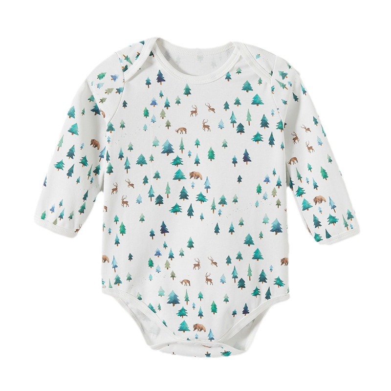 Bolso de bebé de algodón personalizado al por mayor explosivo transfronterizo mono Baby Boy Girl Bodysuits