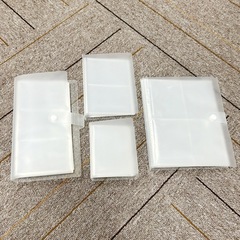 メーカー直販透明フロストカード一宮格二宮格三宮格四宮格三寸小カード収納アルバム