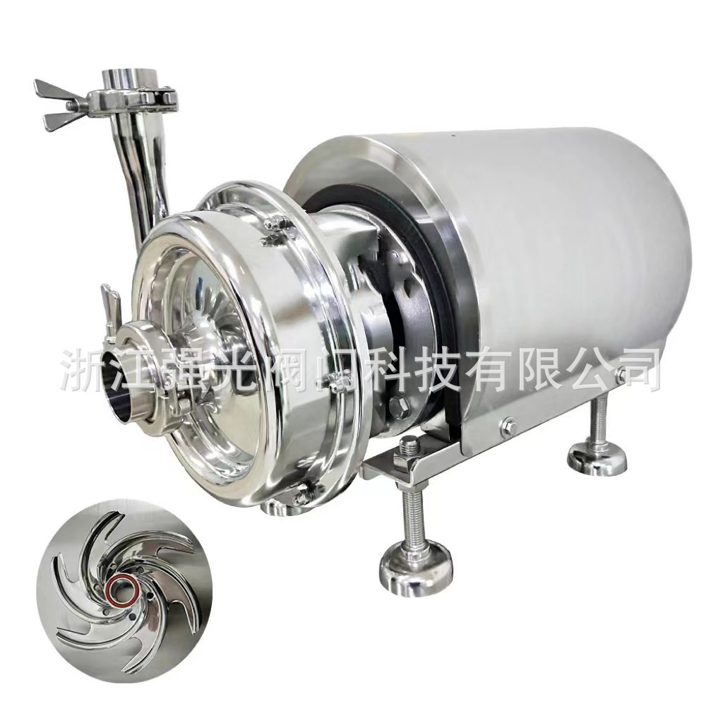 卫生型奶泵，卫生型酒泵，卫生型饮料泵，移动式，不锈钢304/316L