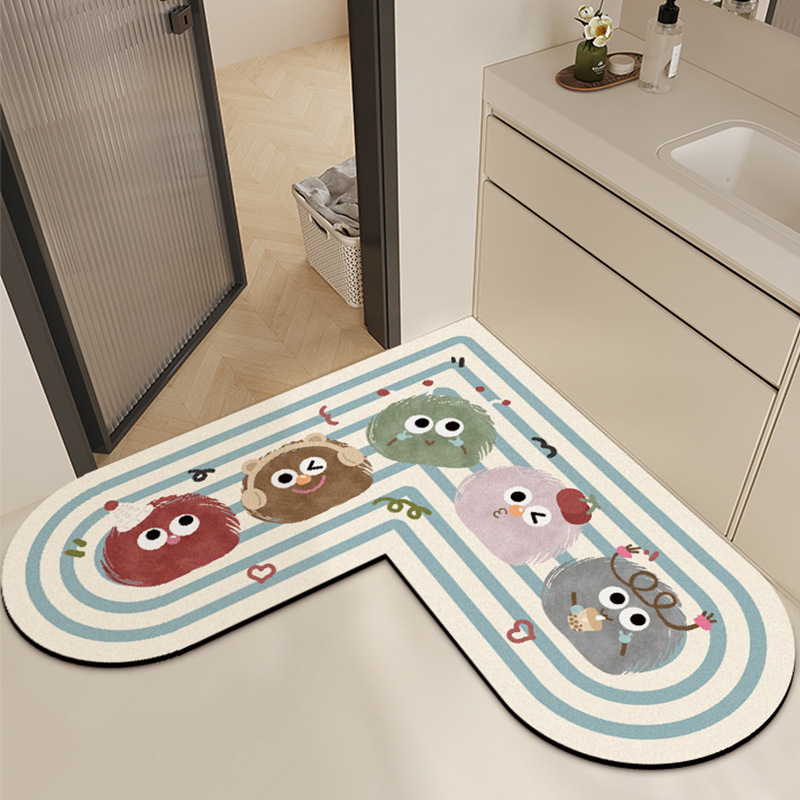 파란색 고리 5개 L