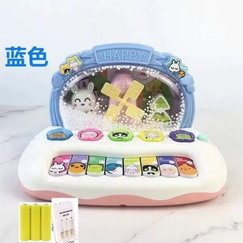 子供用音楽キーボード 0-1-3 歳の幼児早期教育ベビー電子キーボード 6-12 ヶ月のおもちゃ男の子と女の子 2-4|undefined