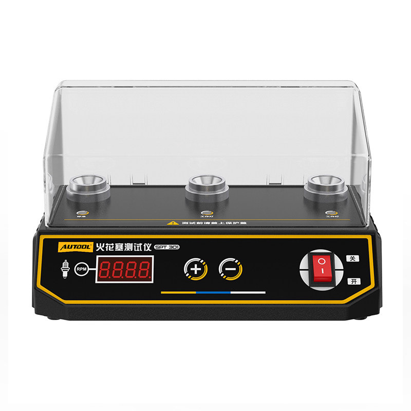 Probador de bujías Autool SPT301 de tres orificios, simulador de alta tensión, instrumento de prueba de velocidad de 12V, compra al por mayor