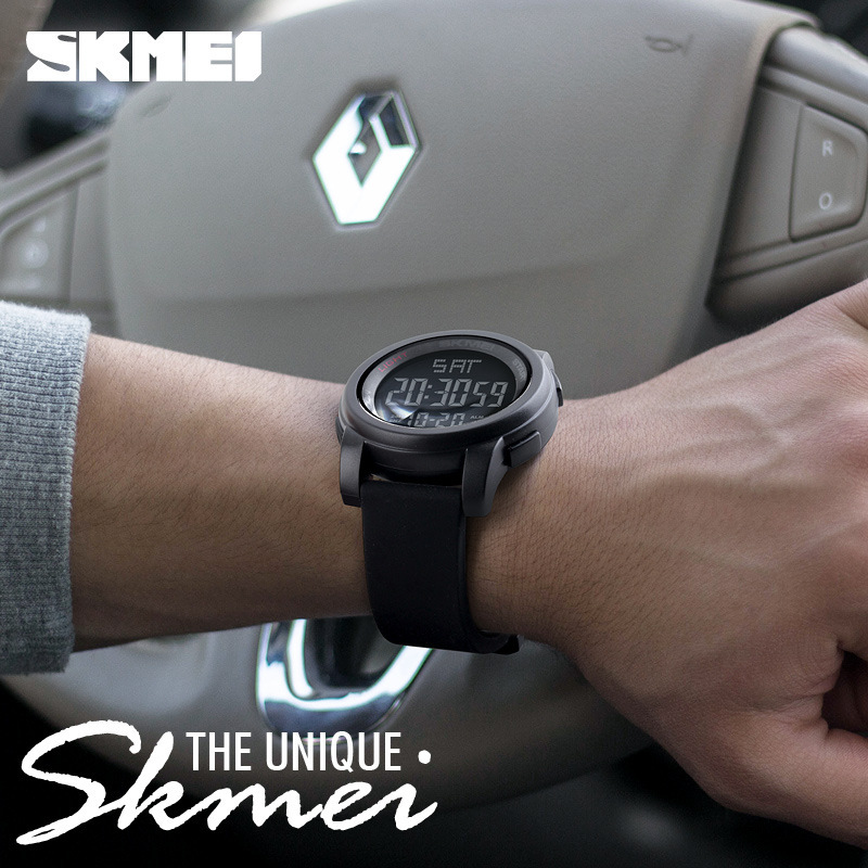 Skmei reloj deportivo personalizado para hombres de moda deportes al aire libre reloj electrónico multifunción Comercio exterior reloj de estudiante de Venta caliente