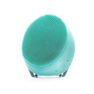 New Electric Silicone Facial Pore Cleaner Facial Brush Phototherapy Vibration Massage Facial Cleanser