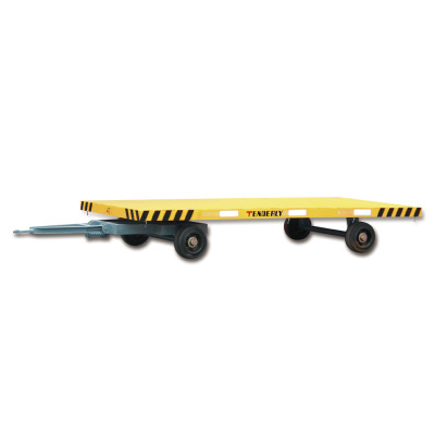 supply Effective The factory Goods Transport Tow 20 Heavy Flat trailer Non calibration