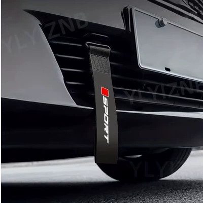 Other Automotive Exterior Supplies, with Insurance Bumper Streamer - custom-sports-emblem-1-black-front-bumper-streamer