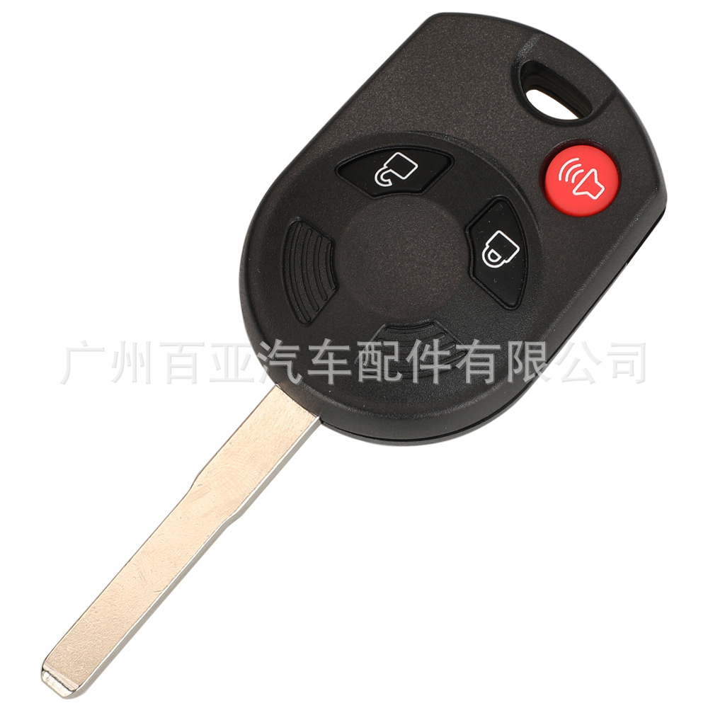 Suitable for Ford 3-Button 4-Button Oucd6000022 Straight Remote Control Car Key 315Mhz Id63 Chip