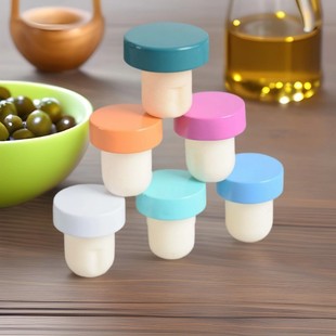 Aluminum Polymer Plug T-Type Alumina Wine Bottle Aromatherapy Bottle Cap Glass Bottle Supply Wholesale Tpe Wine Bottle Plug