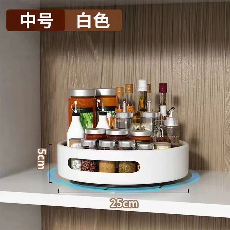 Storage Rack Storage Box Rotating Kitchen from Yomiego