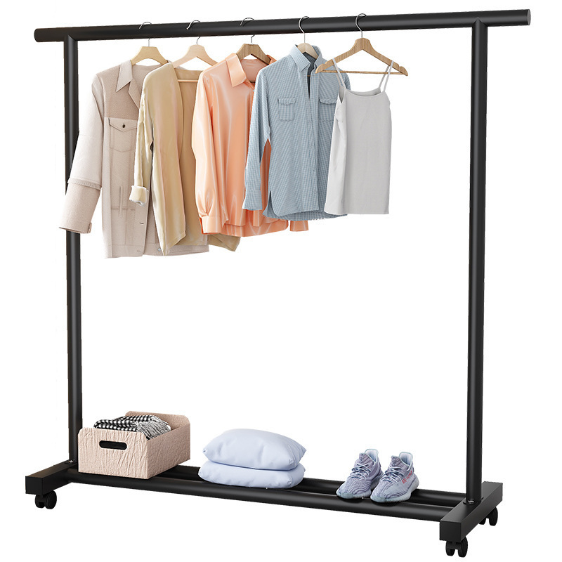 percha de ropa interior simple varilla de abrigo móvil percha de ropa para dormitorio de estudiantes para secar estante de ropa
