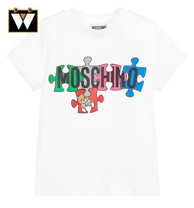 クロスボーダーヨーロッパとアメリカのトレンドブランド春夏新作ラウンドネックプルオーバー親子ベアTシャツ半袖カップルスタイル|undefined