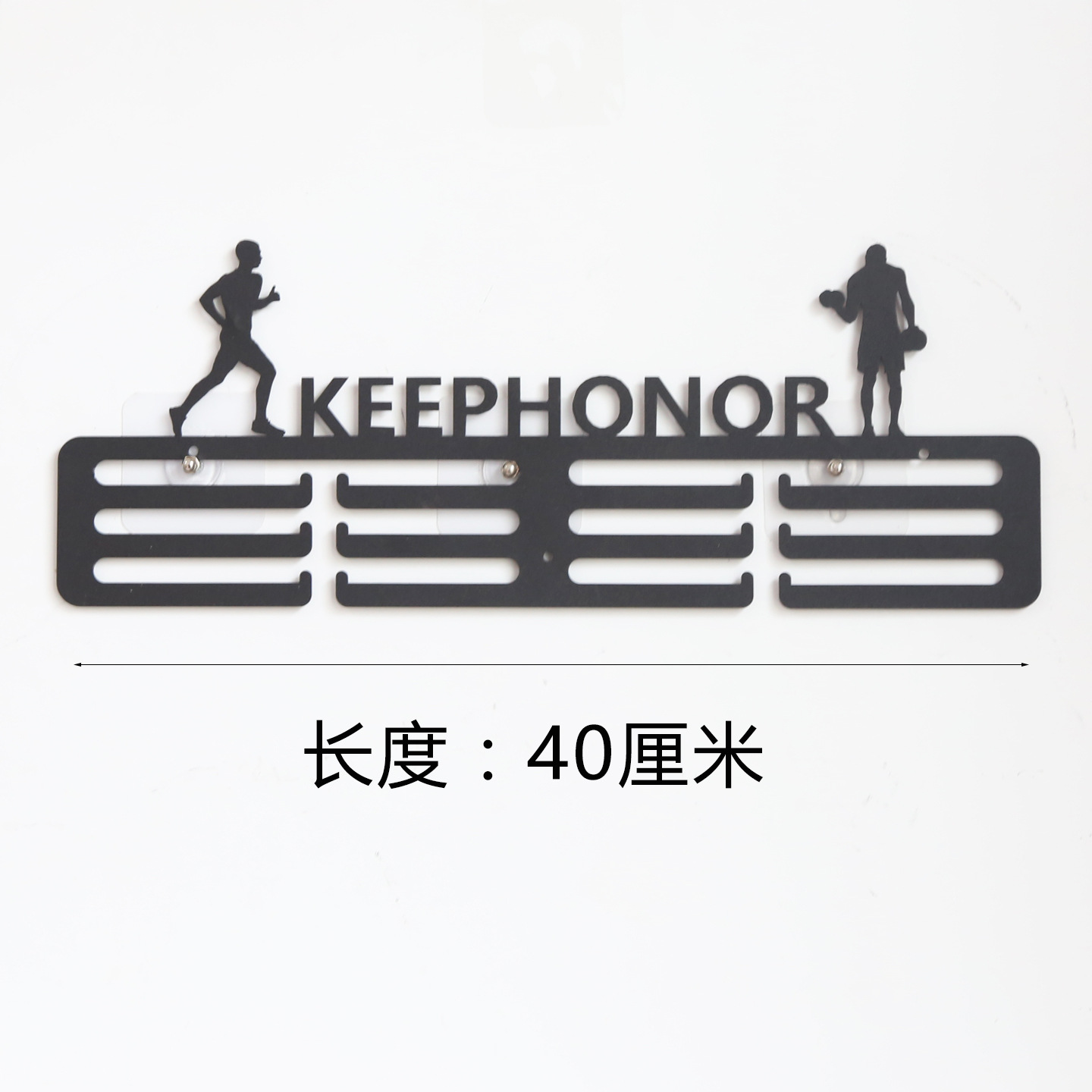 En stock Medallero de hierro estante de exhibición de medalla de maratón medalla de oro estante de almacenamiento variedad creativa