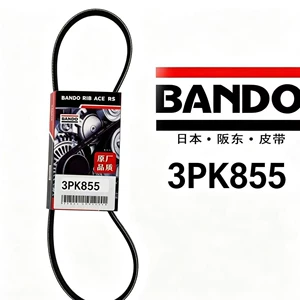BANDO 3PK855 engine drive belt for Hongqi Ming Shi 1.8L
