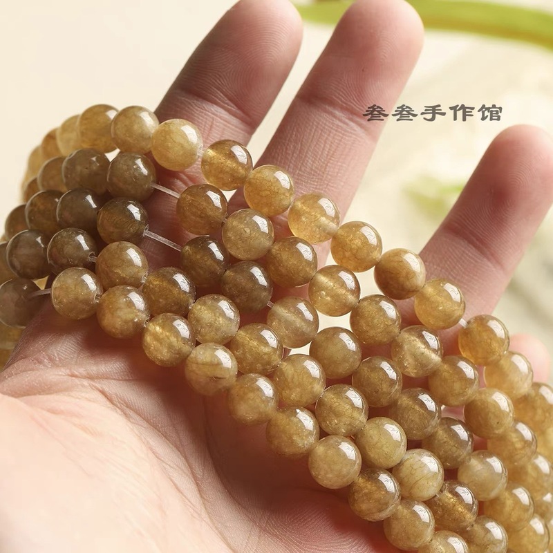 8mm红玛瑙虎眼石天然石圆珠集合手链项链串珠diy配件材料散珠子|undefined