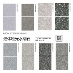 水砥石タイル600X600通体マットリビング滑り止め床タイル洋服店模造タイル家庭用寝室