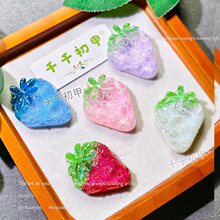 �¿�͸����ɫdiy��֬��ݮ�l��Ʒ���41*31mmҹ���ݮ�l�A���