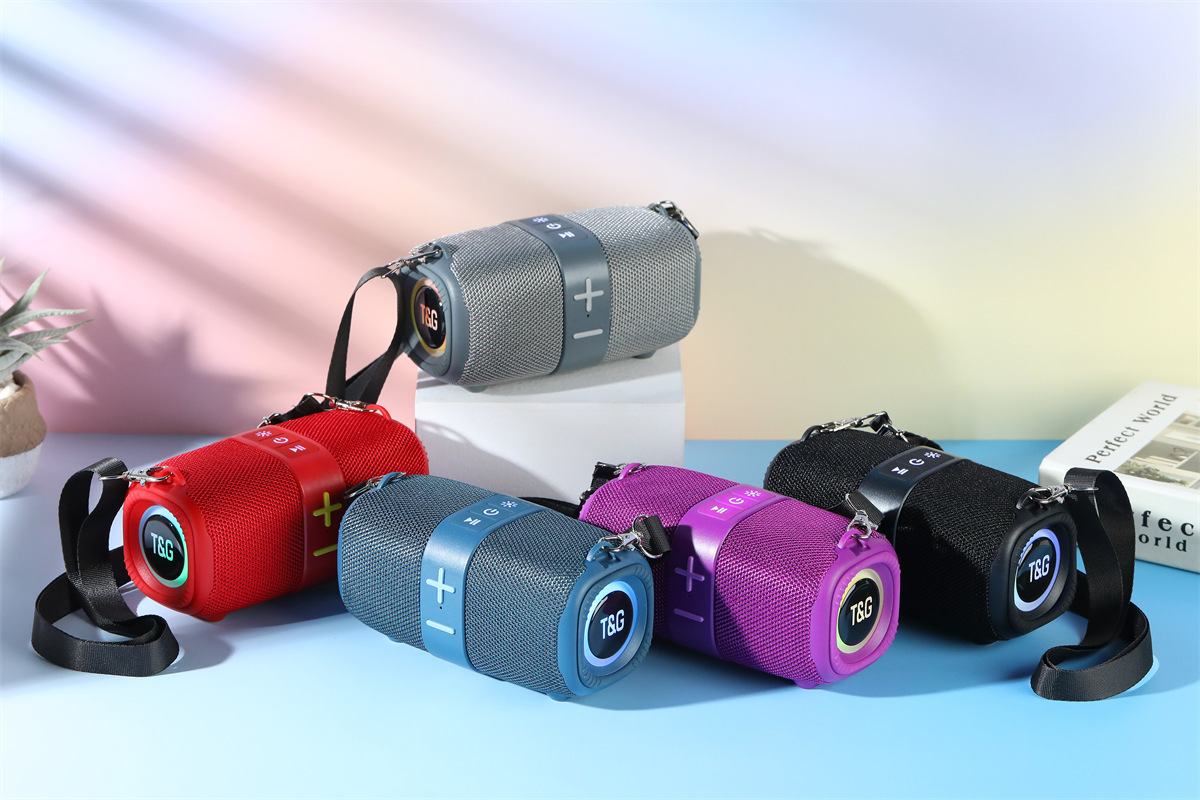 Draagbare bluetooth speaker met led verlichting en tws_voghion.com