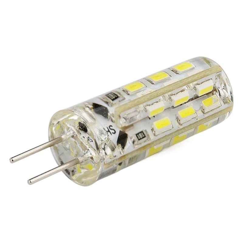 G4 светодиодная маленькая кукурузная лампа 2 Вт красный свет синий свет зеленый свет 12 В бытовая энергосберегающая лампа индикатор ночник оптом