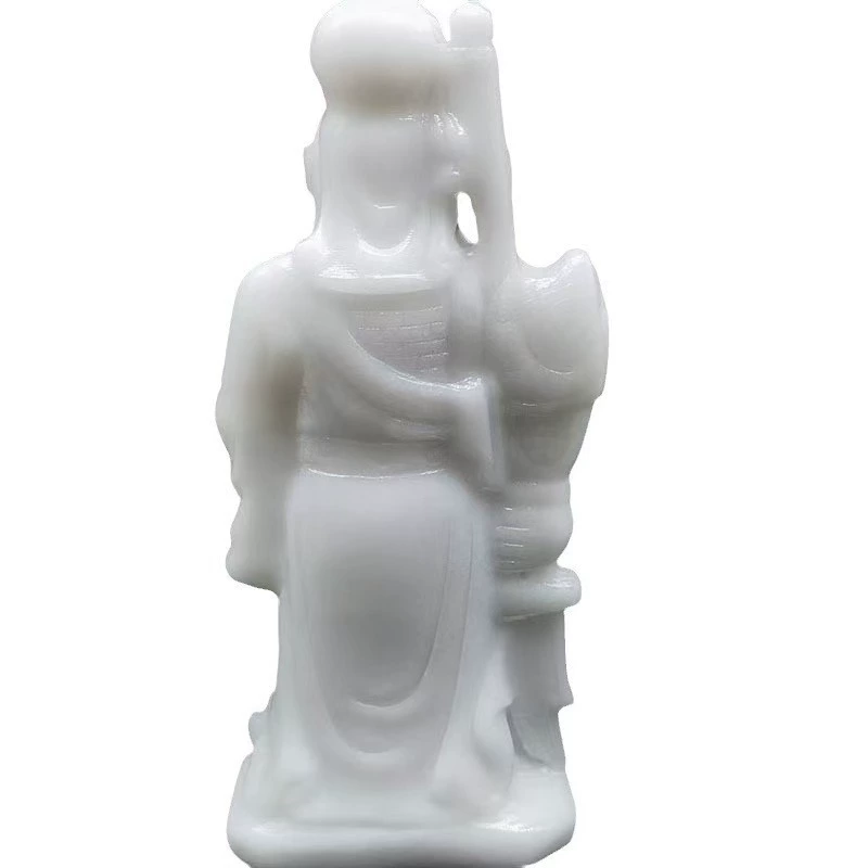 Afghan Jade Guan Gong Ornaments Afghan Character Carvings Wu Caishen Home Office Furnishings Crafts Gifts