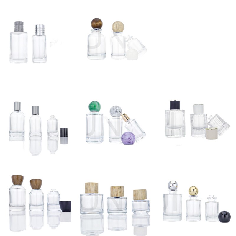 现货香水分装瓶30ml50ml100ml圆柱形玻璃香水瓶15卡口简约分装瓶|undefined