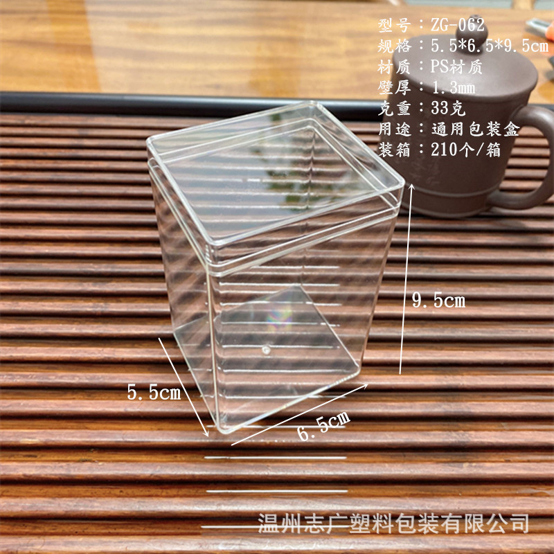 Manufactor Acrylic PS Transparent box Garage Kit Doll Box model comic Toys Storage Display box