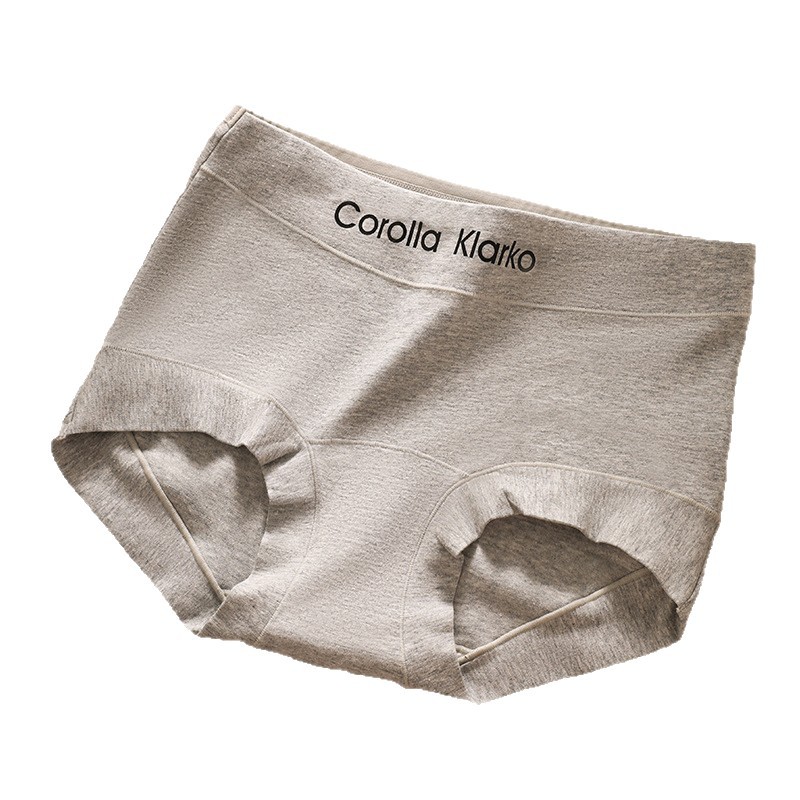 Pantalones de algodón 7A antibacterianas, entrepierna alargada, ángulo plano sin marcas, pantalones de algodón para mujeres, panty de cintura para chicas