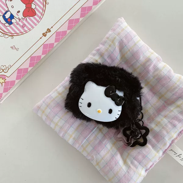 Black plush kt cat + pendant