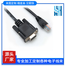 RJ45�DRS232�� RJ45�W���D����9��RS232 ���Q�C·���{ԇ��1.5M