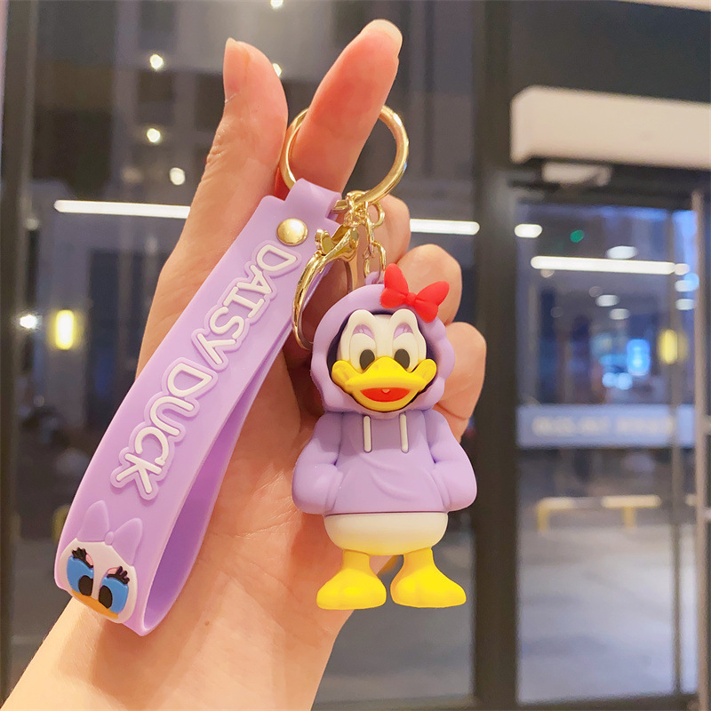 新型のかわいいアニメのガードルの動物のキーチェーンのシリコンの子供の包みの部品の小さい掛け物の贈り物のアクセサリの卸売り|undefined