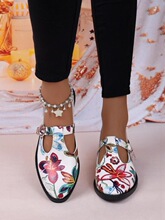 V 60123 Fashion Pattern Buckle Boots ���ƴ��ѥ