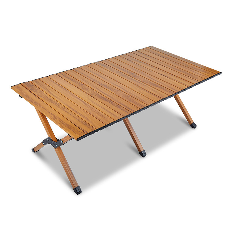 Outdoor Folding Table Egg Roll Table Camping picnic Table Ultra Light Portable Aluminum Alloy Folding Table Casual Camping Table