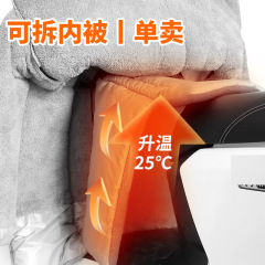 单独立可拆内搭小被冬季电动车挡风被内被盖腿里面被儿童防风罩