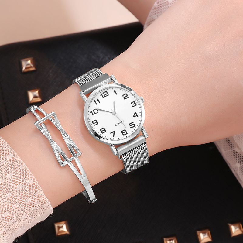 Silver mesh white surface