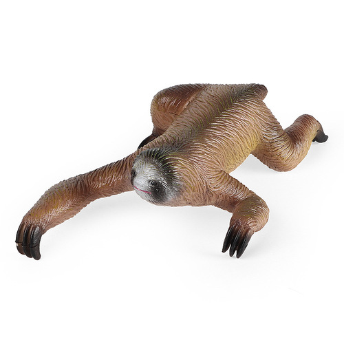 Cross-border simulation animal model children's science and education cognitive solid static sloth long-armed orangutan monkey toy ornaments