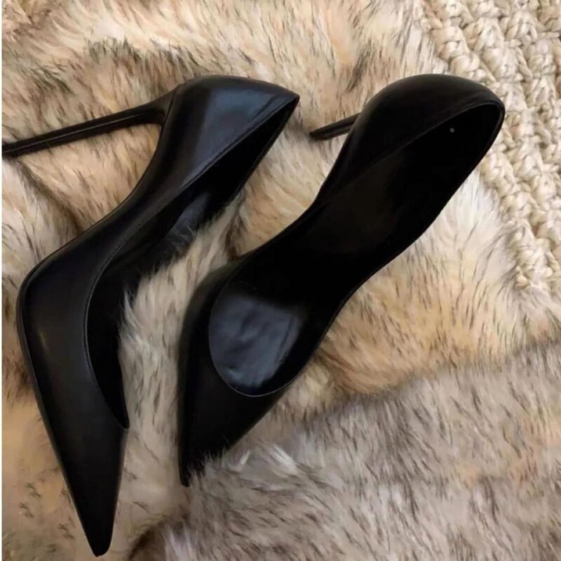 Pointed-Toe High-Heeled Shoes, Spring Style, 2026 New Model, Versatile Black High Heels for Women, Professional, Sexy