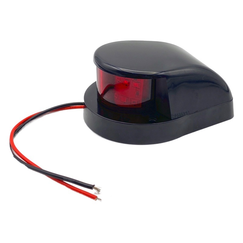 12LED luz de navegación luz marina luz de navegación luz roja y verde yate accesorios de hardware marino