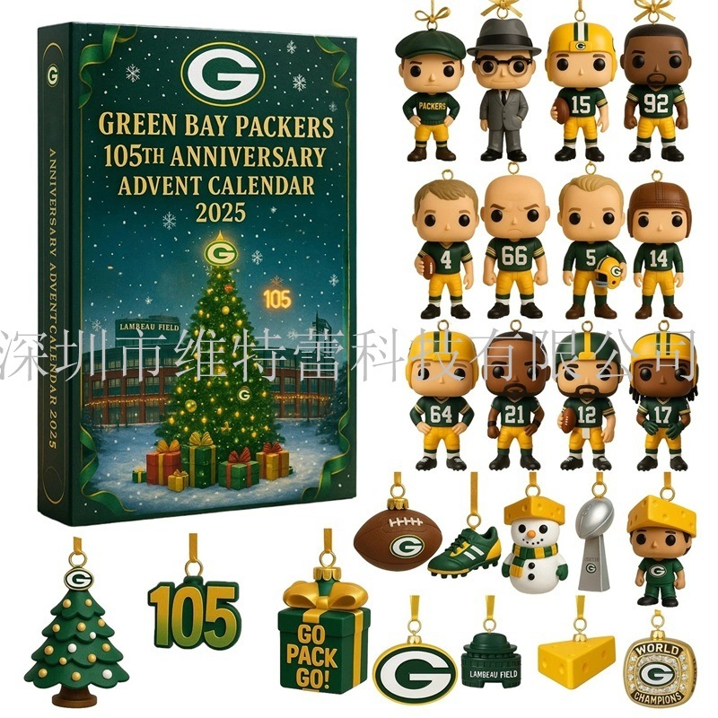 跨境新品Advent Calendar 2025年降临节日历圣诞节倒计时盲盒|undefined