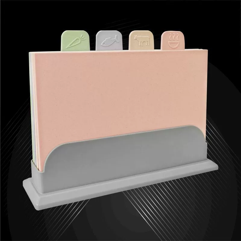 Производители напрямую поставляют пшеничную соломенную тарелку PP пластиковую тарелку из четырех частей