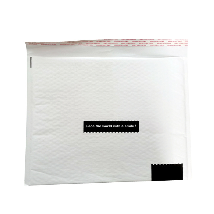 白牛皮纸气泡袋横版45x34cm现货滞销款快递袋开加印LOGO