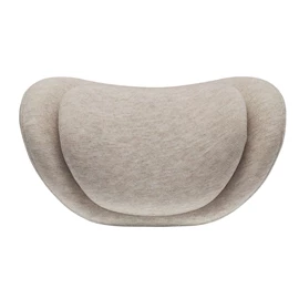 座垫、座套;头枕;腰靠