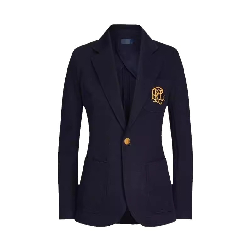 Saco de Punto con Bordado para Mujer de Algodón con Bordado para Oficina image 7