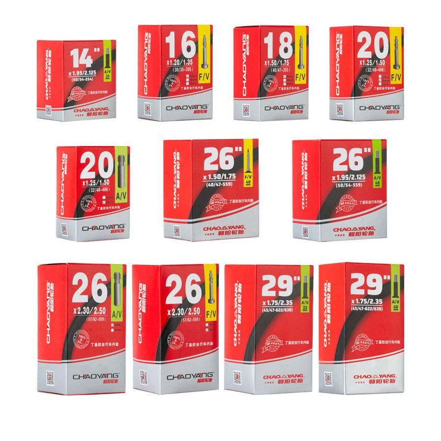 Чаоян Велосипедная внутренняя труда 14.16.18.20.26.27.5.29700C Горная дорожная машина Бутилкаучука