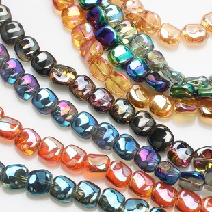 10mm12mmб���п׮���ʯ�^���鲣������diy�l��Ʒ���ˮ������