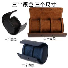 旅行饰品手表收纳包防水耐磨PU皮革品质便携式复古收纳包现货批发