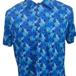 Full body sublimation polyester shirt custom full plate printing Cardigan Island style shirt printing custom digital printing