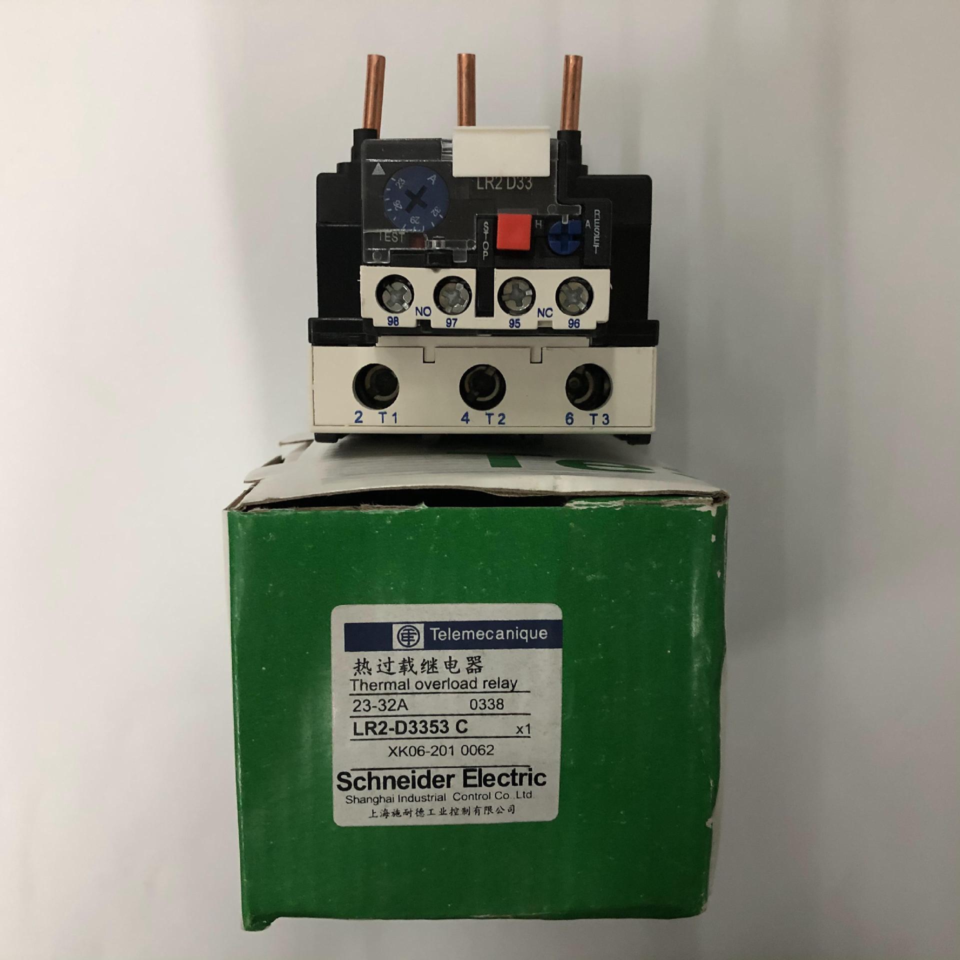原装正品LR2-D3353C 23-32A Schneider过流保护热过载继电器