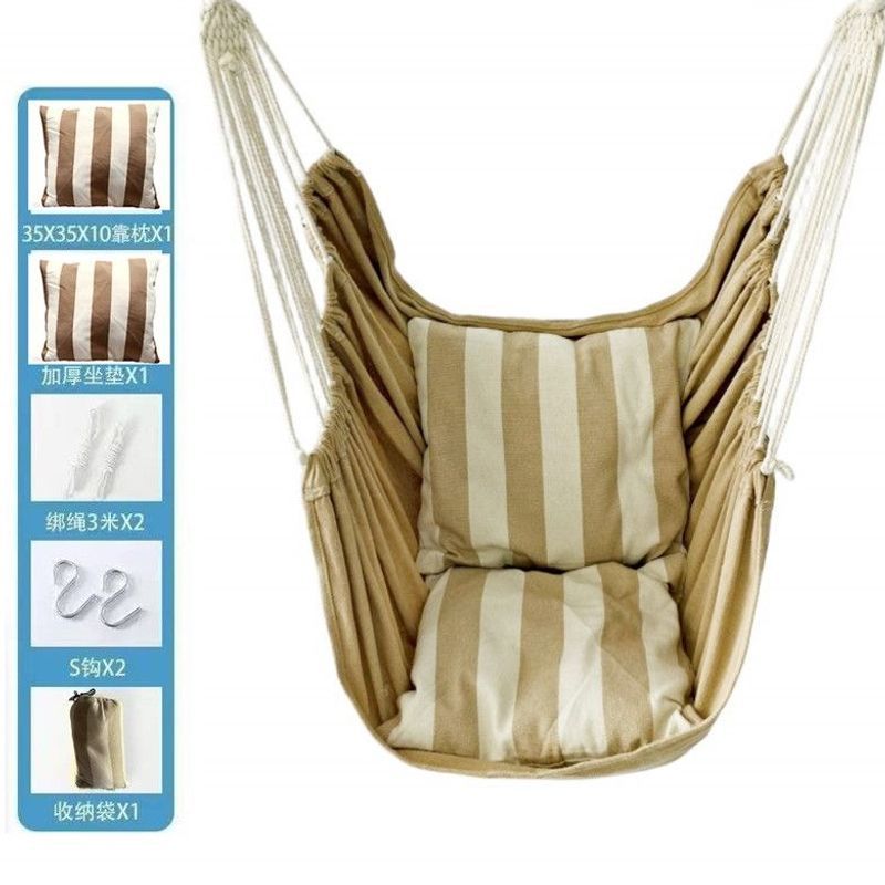 Engrosar la silla Colgante del dormitorio, el dormitorio de estudiantes universitarios, el artefacto de la hamaca, el columpio, alargar el taburete perezoso en el interior del asiento, la mecedora image 25