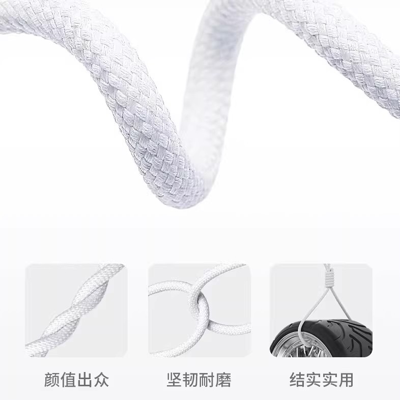 Aplicable a Apple trenzado cable de carga iphone14/13/12/11/x/xr/xsmax/8p/7/6 cable de datos