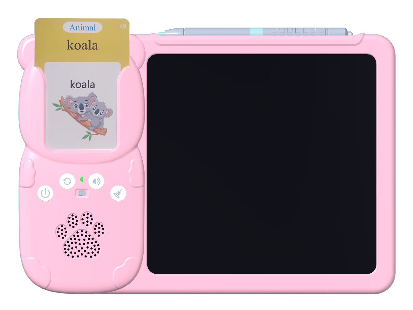 Máquina de educación temprana de la tarjeta de los niños de pelo directo de fábrica Máquina de aprendizaje de tarjeta de iluminación de audio bilingüe chino e inglés juguetes educativos para niños