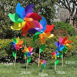 风车;科学实验玩具;干花